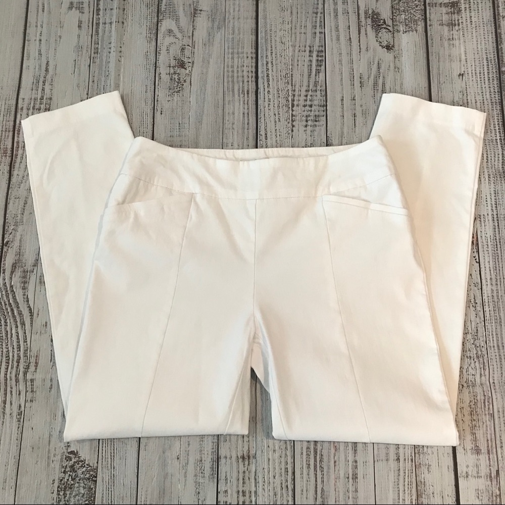 Chico’s So Slimming Brigitte Slim Ankle Pant.